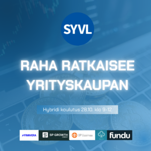 28.10.2026 Raha ratkaisee yrityskaupan -koulutus
